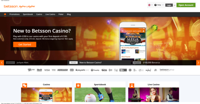 Betsson Casino Sverige